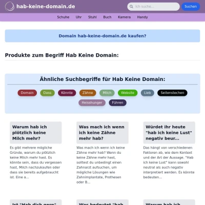 Screenshot hab-keine-domain.de