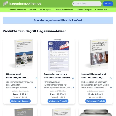 Screenshot hagenimmobilien.de