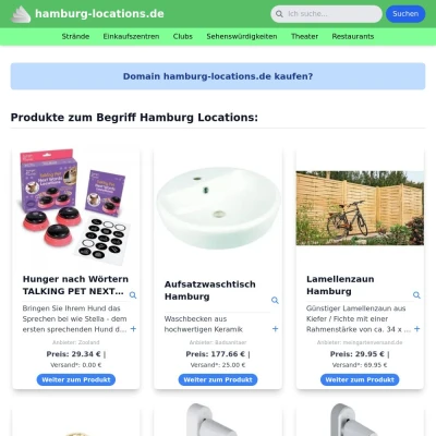 Screenshot hamburg-locations.de
