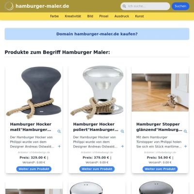 Screenshot hamburger-maler.de