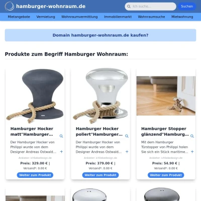 Screenshot hamburger-wohnraum.de