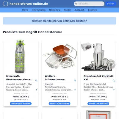 Screenshot handelsforum-online.de