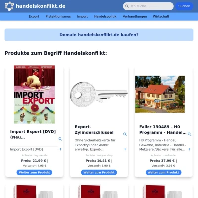 Screenshot handelskonflikt.de