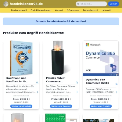 Screenshot handelskontor24.de