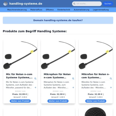 Screenshot handling-systeme.de