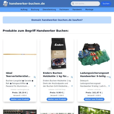 Screenshot handwerker-buchen.de