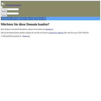 Screenshot handwerker-gesucht.ch