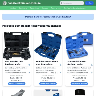 Screenshot handwerkermuenchen.de