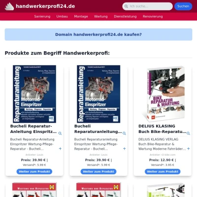 Screenshot handwerkerprofi24.de