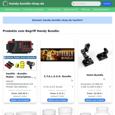 Screenshot handy-bundle-shop.de