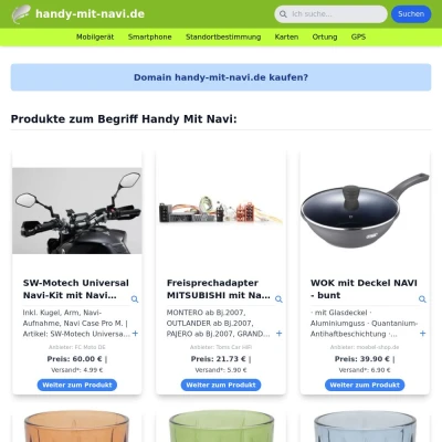 Screenshot handy-mit-navi.de