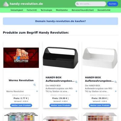 Screenshot handy-revolution.de
