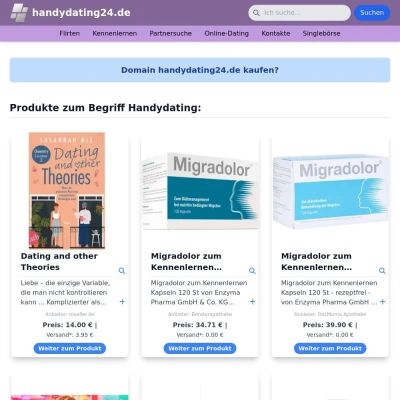 Screenshot handydating24.de