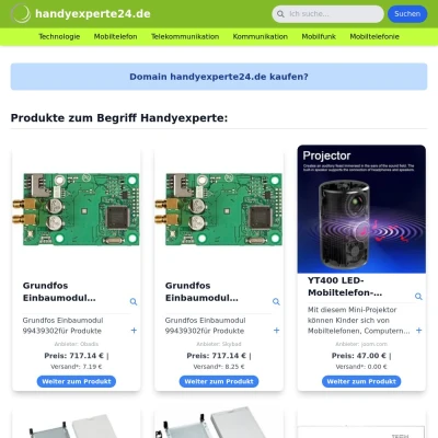 Screenshot handyexperte24.de