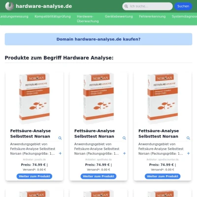 Screenshot hardware-analyse.de