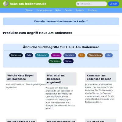 Screenshot haus-am-bodensee.de
