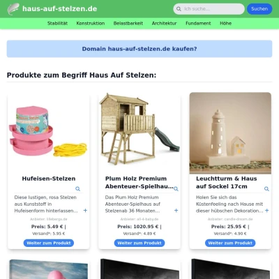 Screenshot haus-auf-stelzen.de