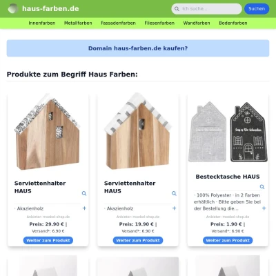 Screenshot haus-farben.de