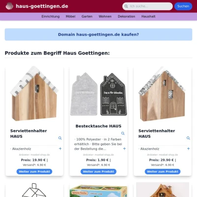 Screenshot haus-goettingen.de