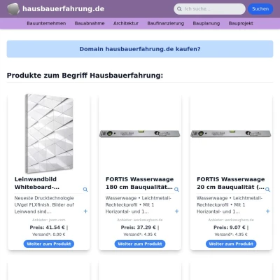 Screenshot hausbauerfahrung.de