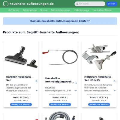 Screenshot haushalts-aufloesungen.de