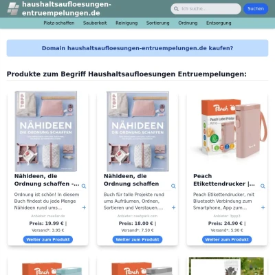Screenshot haushaltsaufloesungen-entruempelungen.de