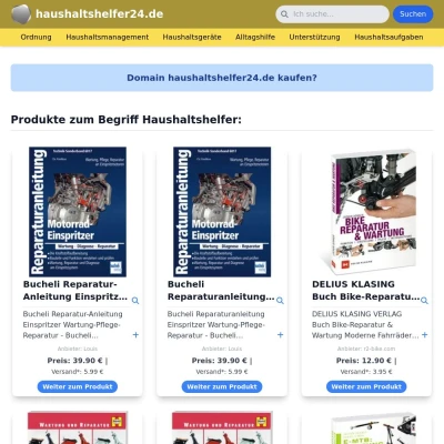 Screenshot haushaltshelfer24.de