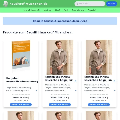 Screenshot hauskauf-muenchen.de