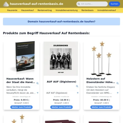 Screenshot hausverkauf-auf-rentenbasis.de