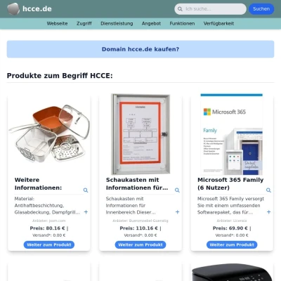 Screenshot hcce.de