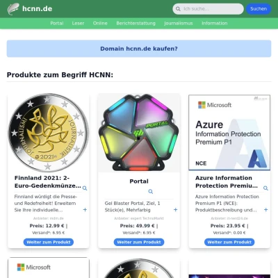 Screenshot hcnn.de