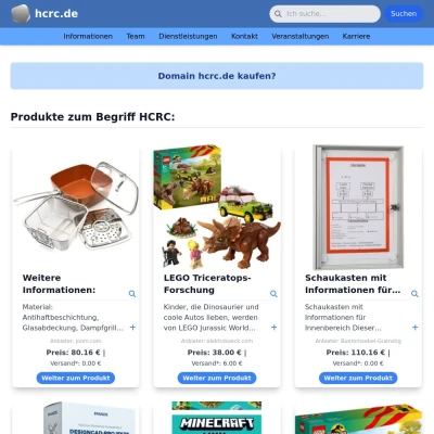 Screenshot hcrc.de