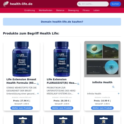 Screenshot health-life.de