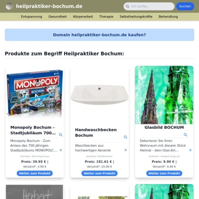 Screenshot heilpraktiker-bochum.de