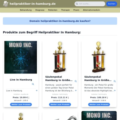 Screenshot heilpraktiker-in-hamburg.de
