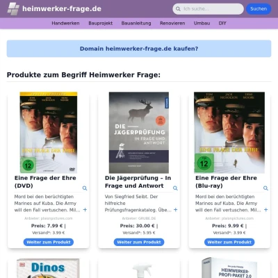 Screenshot heimwerker-frage.de