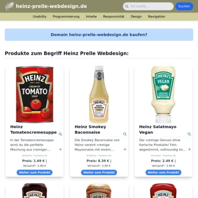 Screenshot heinz-prelle-webdesign.de