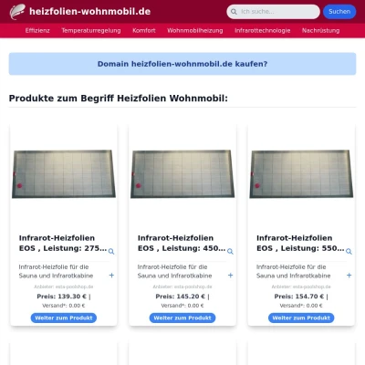 Screenshot heizfolien-wohnmobil.de