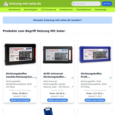Screenshot heizung-mit-solar.de