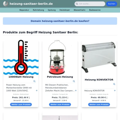 Screenshot heizung-sanitaer-berlin.de