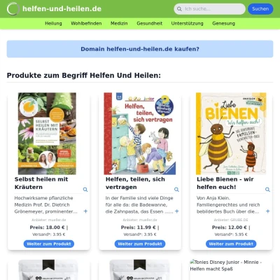 Screenshot helfen-und-heilen.de
