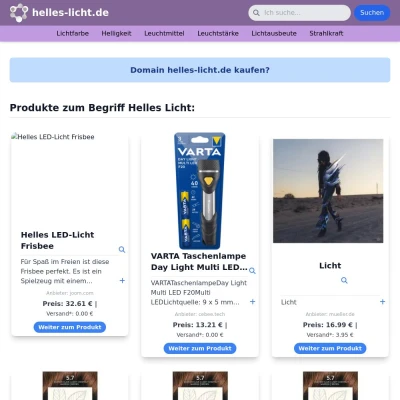Screenshot helles-licht.de