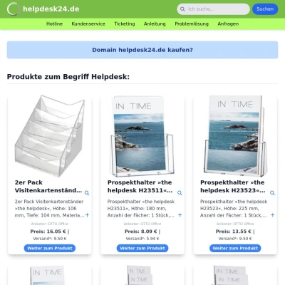 Screenshot helpdesk24.de