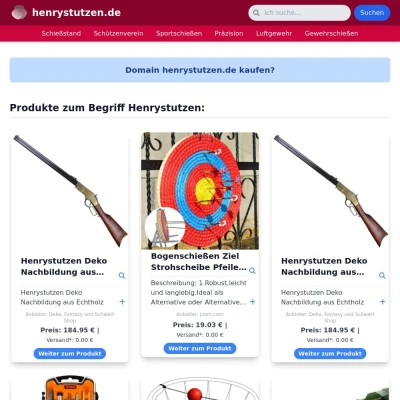 Screenshot henrystutzen.de