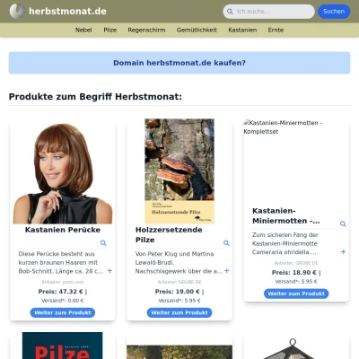 Screenshot herbstmonat.de