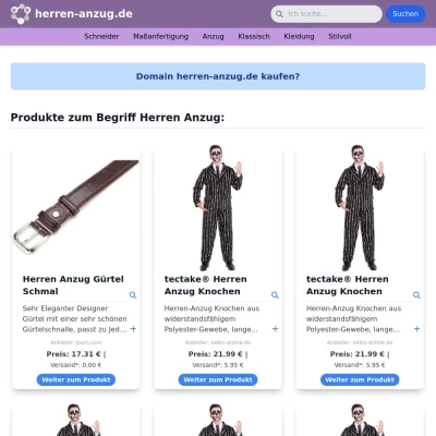 Screenshot herren-anzug.de