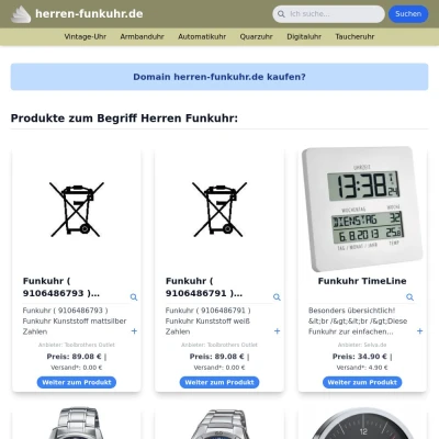 Screenshot herren-funkuhr.de