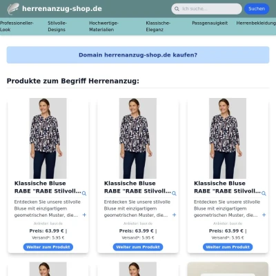 Screenshot herrenanzug-shop.de