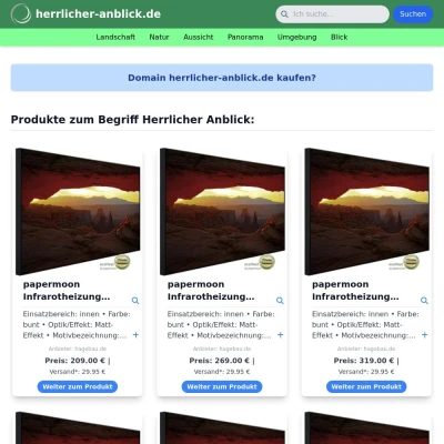 Screenshot herrlicher-anblick.de