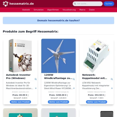 Screenshot hessematrix.de